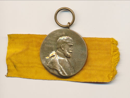 Centenar Medaille 1897 Kaiser Wilhelm II. mit Band