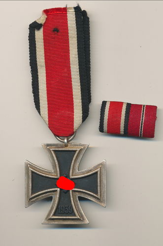EK2 Eisernes Kreuz 1939 2. Klasse mit Band und Feldspange