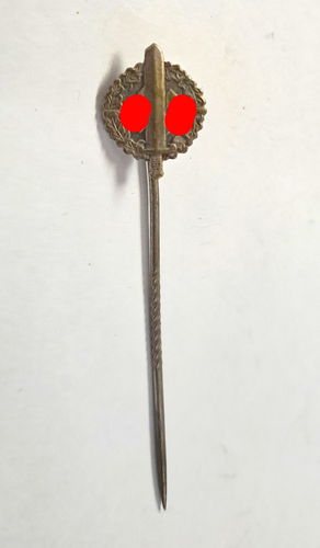 SA Sportabzeichen in Silber 14mm Miniatur