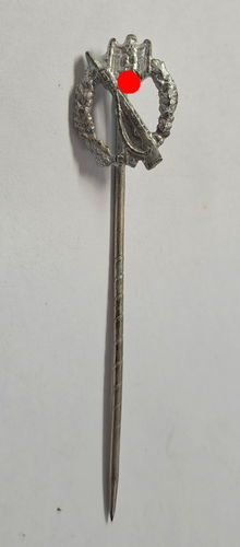 Infanterie Sturmabzeichen in Silber 16mm Mininatur