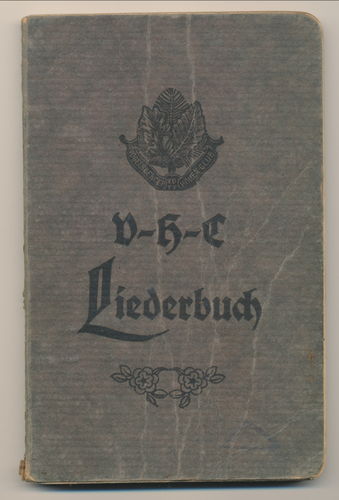 Liederbuch V-H-C Vogelsberger Höhen Club von 1924