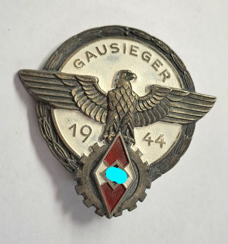 Gausieger Abzeichen 1944 Hersteller Gustav Brehmer Markneukirchen