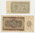 2 Stück Banknoten 1/20 Deutsche Mark / Rentenmark von 1937 -1948