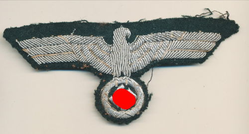 Brustadler Adler für die Wehrmacht Offiziers Uniform WK2