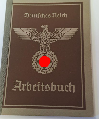 Arbeitsbuch Deutsches Reich Else Lutz Bereich Ludwigsburg Bietigheim 3. Reich