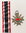 KVK Kriegsverdienstkreuz 2. Kl mit Schwertern Hersteller Punze 56 mit Band