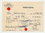 NSFK Fliegerkorps Urkunde Bescheinigung zum Gleitflieger Segelflieger Abzeichen 1940