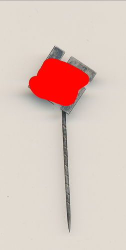 Sympathie Abzeichen 12mm Miniatur mit HK an Nadel 3. Reich