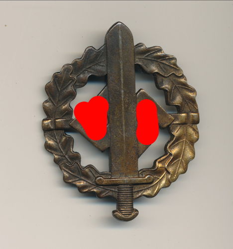SA Sportabzeichen in Bronze Hersteller REDO Saarlautern
