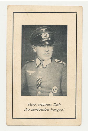 NAHKAMPFSPANGE Sterbebild Unteroffizier Franz X. Gugg gefallen in Russland 1943
