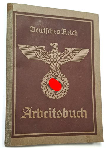 Arbeitsbuch Deutsches Reich Albert Heindl Bereich Rottenburg 3. Reich
