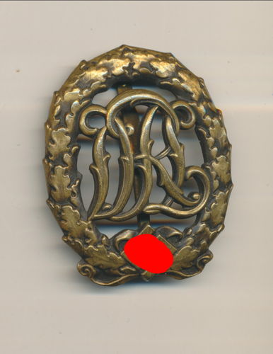 DRL Sportabzeichen in Bronze Hersteller Wernstein Jena