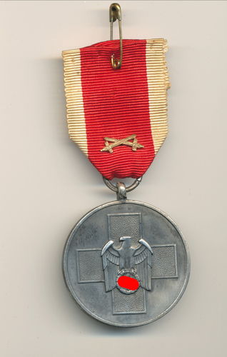 Medaille für deutsche Volkspflege Rotes Kreuz mit Band WK2 3. Reich
