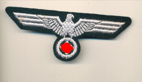 Brustadler für die Uniform Feldbluse Wehrmacht Heer Mannschaften