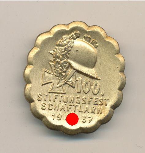 Schäftlarn Stiftungsfest Abzeichen 1937