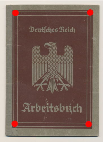 Arbeitsbuch Reinhard Zimmermann Deutsches Reich Bereich München Druckerei Oldenbourg
