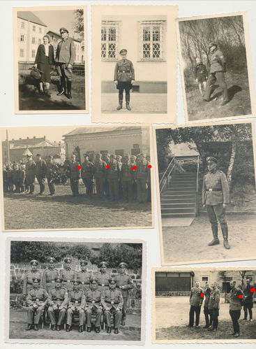 POSTSCHUTZ und SS Brigadeführer Preiss - 7 Original Foto 3. Reich
