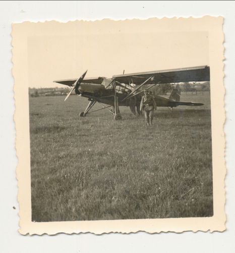 Fi 156 Fieseler Storch Flugzeug - Original Foto WK2