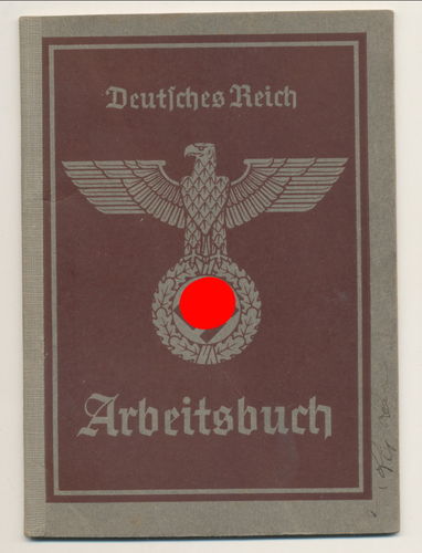 Arbeitsbuch Deutsches Reich Bereich Amberg 3. Reich