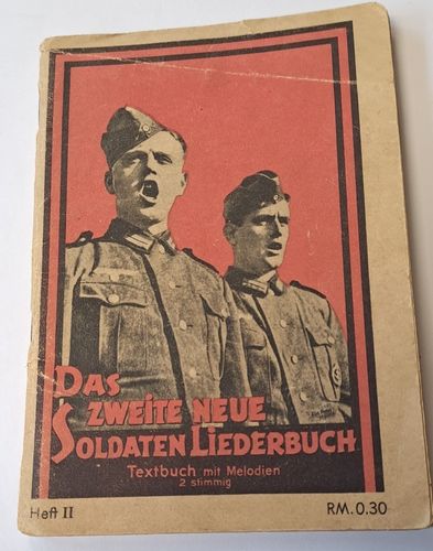 Soldaten Liederbuch deutsche Wehrmacht WK2