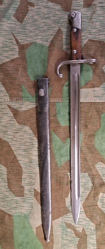 Bajonett M1909 Argentinien Mauser Infanterie Gewehr Hersteller Weyersberg Kirschbaum NUMMERNGLEICH