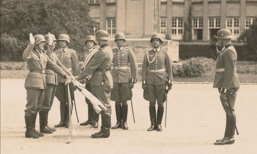 Wehrmacht Parade Eid Fahneneid Original Foto WK2