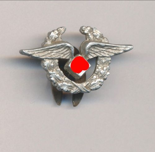 Deutsche Luftwaffe Zivil Abzeichen Knopfloch Version 3. Reich