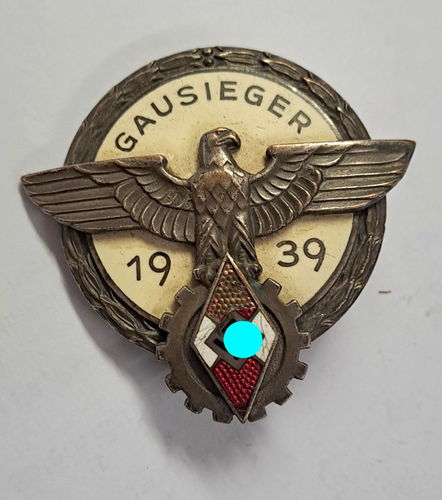 Gausieger Abzeichen 1939 Hersteller Gustav Brehmer