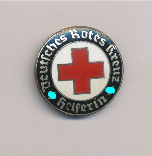 Abzeichen DRK Deutsches Rotes Kreuz Helferin 3. Reich